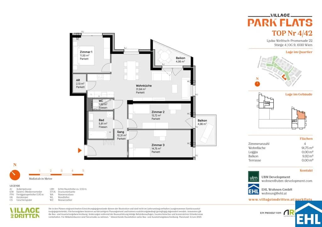 Immobilie kaufen in Wien – 91,75 m², € 771.000 – Bild 7 von 7