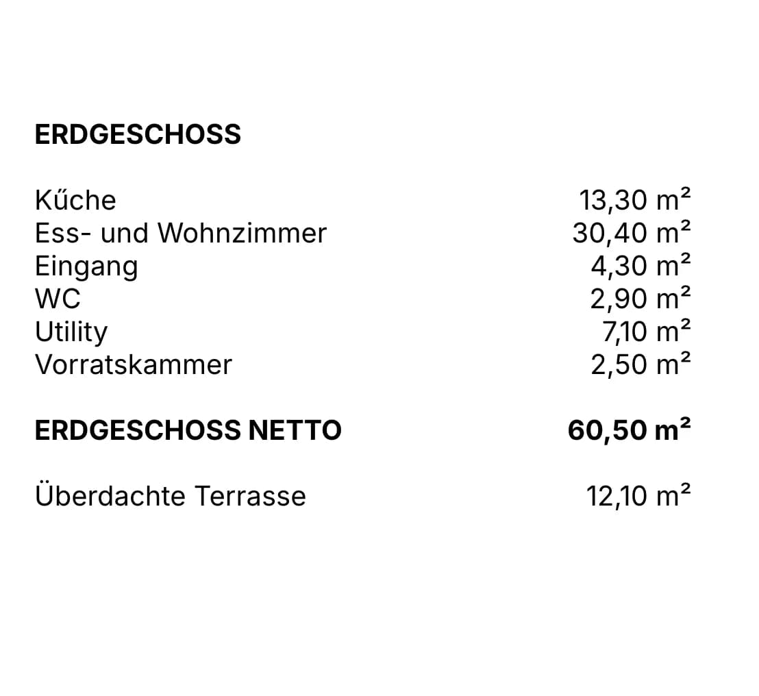 4-Zimmer-Haus kaufen in Tulln – 123 m², € 186.800 – Bild 5 von 9