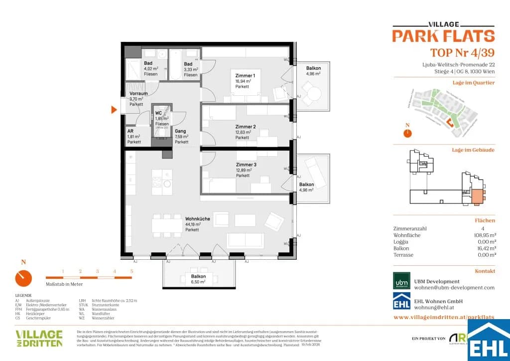 Immobilie kaufen in Wien – 108,95 m², € 887.000 – Bild 7 von 7