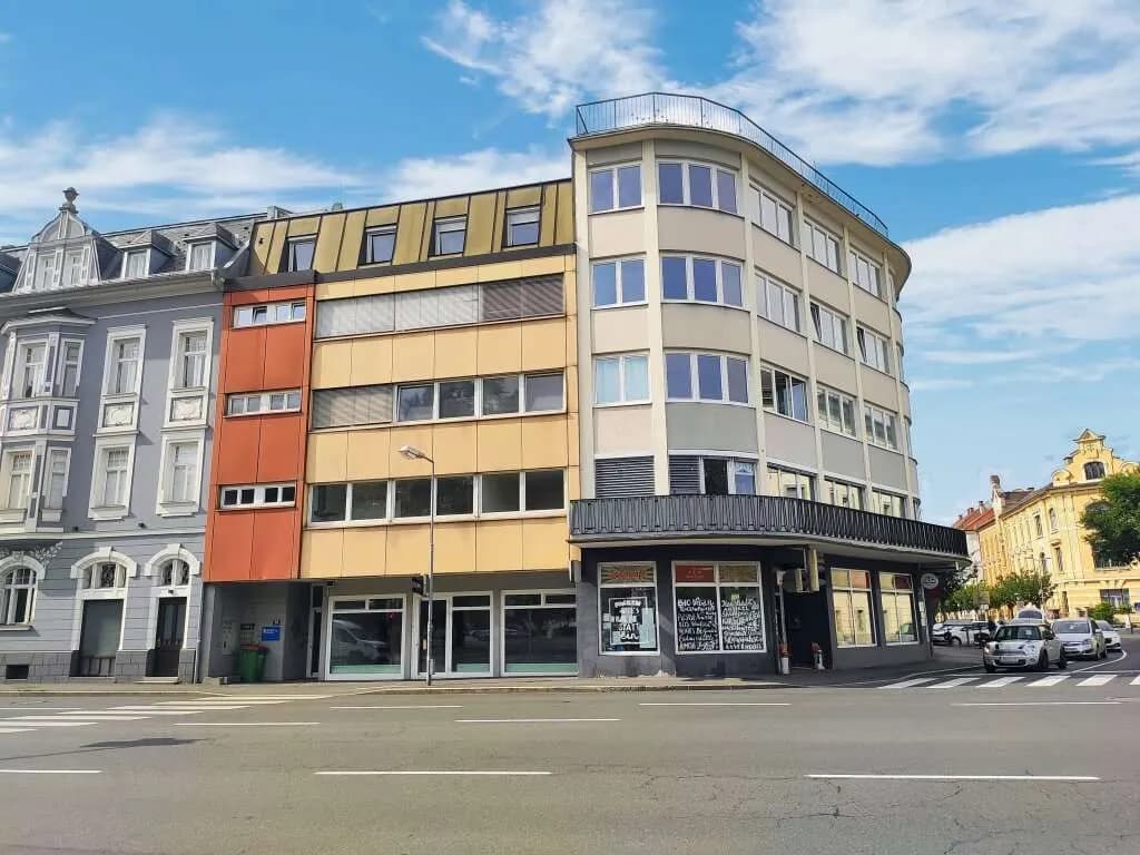 1-Zimmer-Gewerbeimmobilie mieten in Klagenfurt – 91 m², € 840