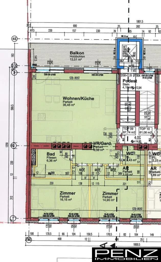 Wohnung kaufen in Linz – 88 m², € 529.000 – Bild 10 von 11