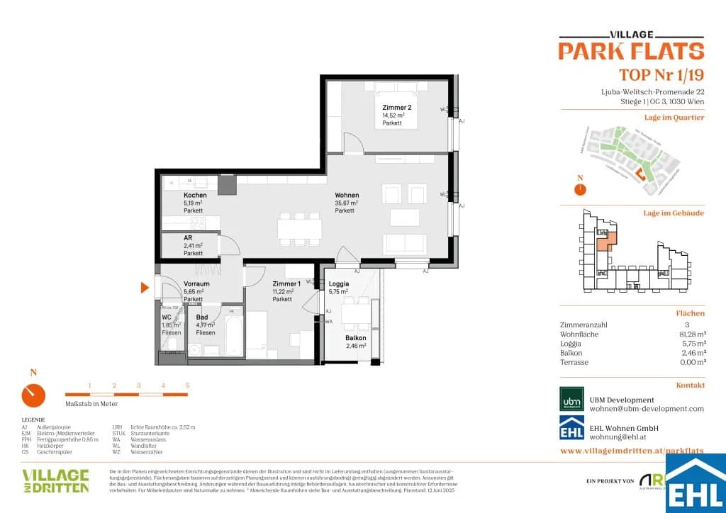 Immobilie kaufen in Wien – 81,63 m², € 461.000 – Bild 7 von 7