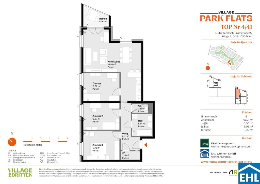 Immobilie kaufen in Wien – 92,71 m², € 753.000 – Bild 7 von 7