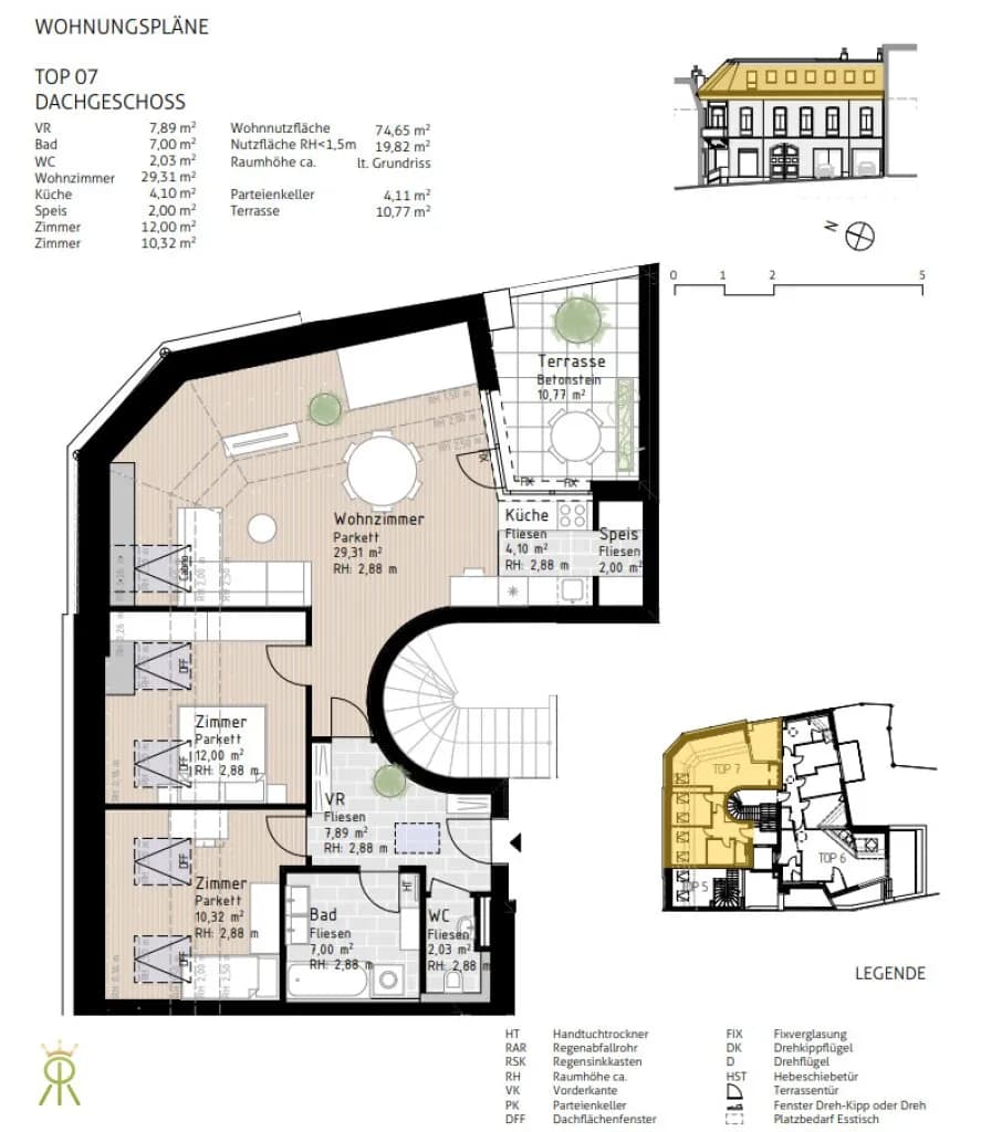 3-Zimmer-Wohnung kaufen in Baden – 94,47 m², € 569.835 – Bild 18 von 24