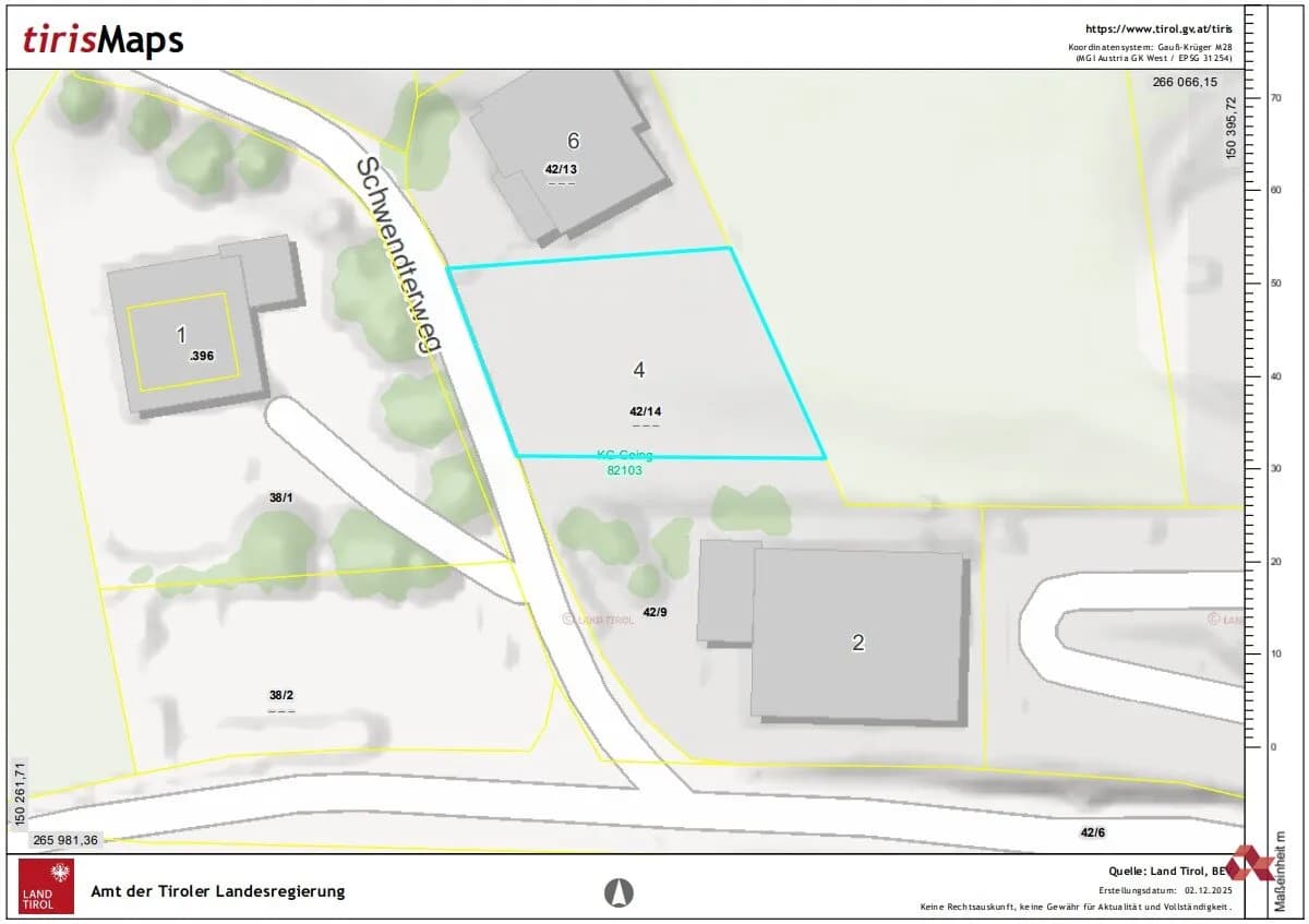 Grundstück kaufen in Kitzbühel – 700 m², € 875.000 – Bild 7 von 8