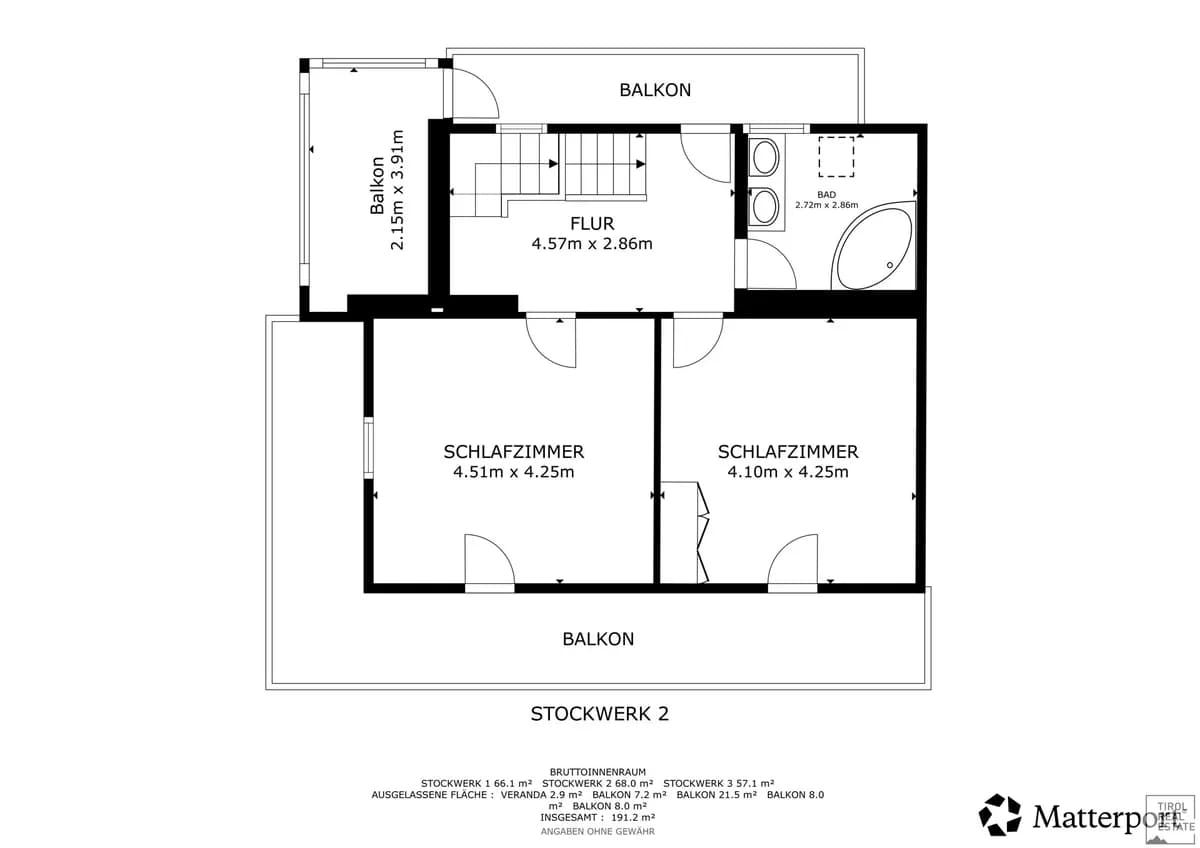 6-Zimmer-Haus kaufen in Innsbruck-Land – 177 m², € 785.000 – Bild 23 von 26