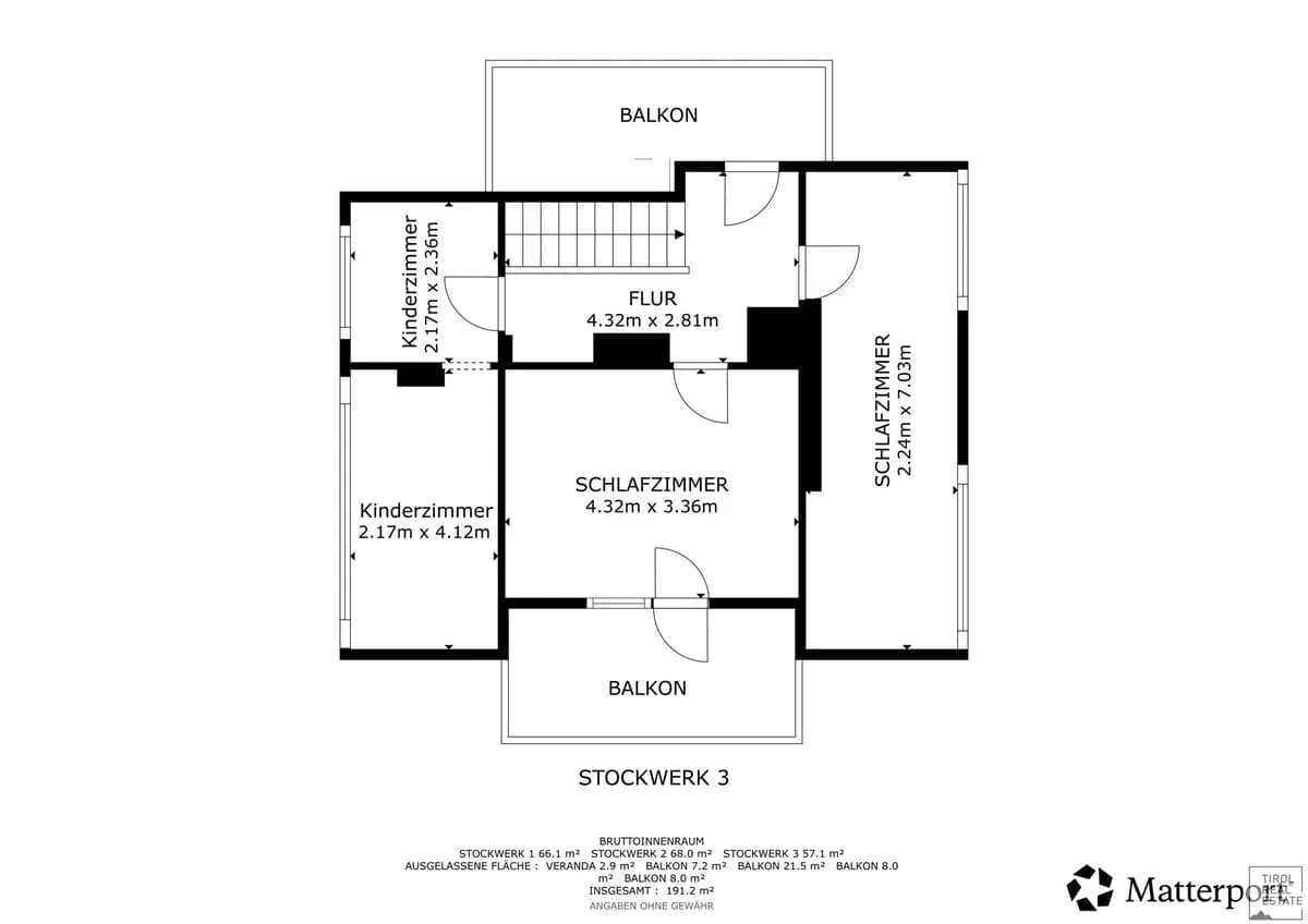 6-Zimmer-Haus kaufen in Innsbruck-Land – 177 m², € 785.000 – Bild 25 von 26
