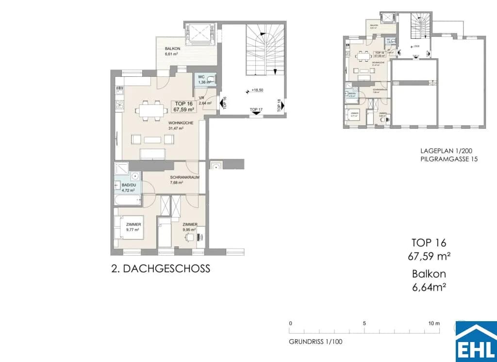 3-Zimmer-Wohnung kaufen in Wien – 67,59 m², € 599.000 – Bild 18 von 18