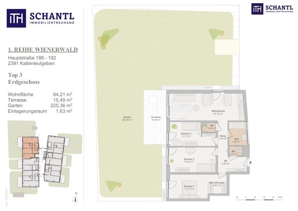 4-Zimmer-Wohnung kaufen in Mödling – 84,21 m², € 460.000 – Bild 27 von 27