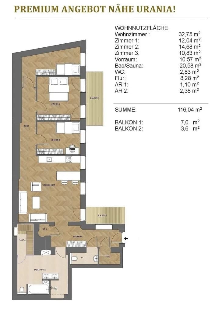 4-Zimmer-Wohnung kaufen in Wien – 117 m², € 899.900 – Bild 35 von 35