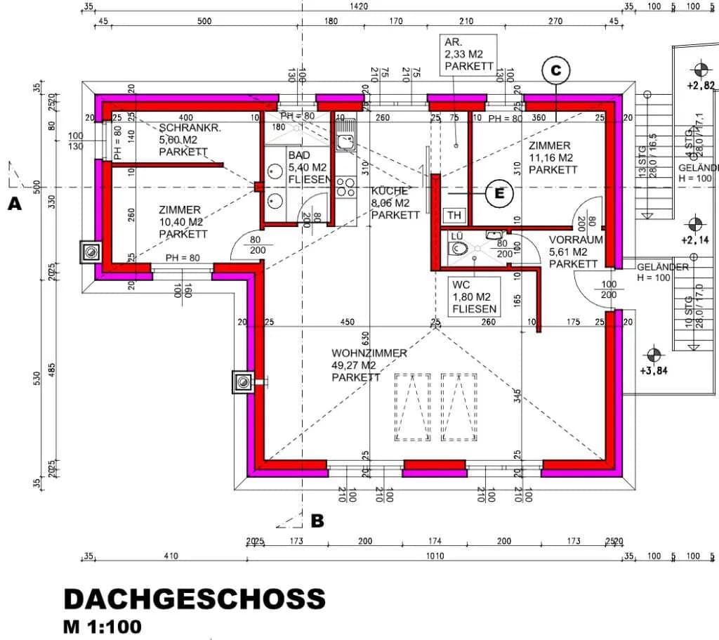 8-Zimmer-Haus kaufen in Sankt Pölten Land – 309,3 m², € 1.950.000 – Bild 35 von 37