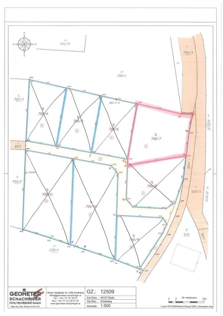 Grundstück kaufen in Schärding – 1 417 m², € 141.700 – Bild 5 von 5