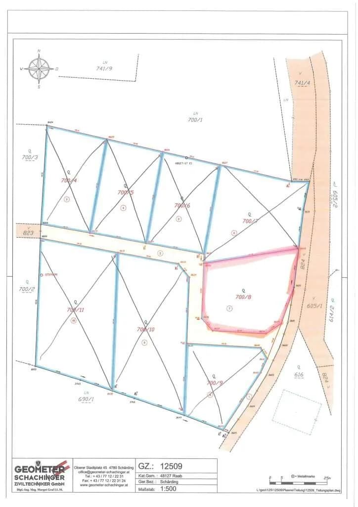 Grundstück kaufen in Schärding – 1 227 m², € 122.700 – Bild 5 von 5