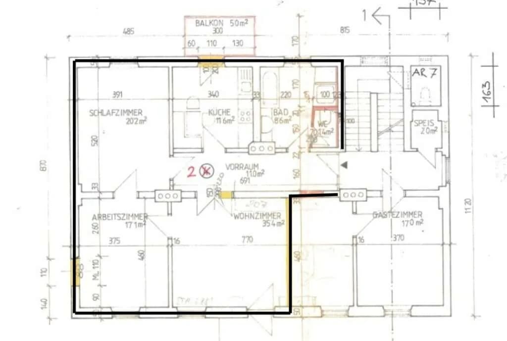 4-Zimmer-Wohnung kaufen in Graz-Umgebung – 122 m², € 244.000 – Bild 8 von 8