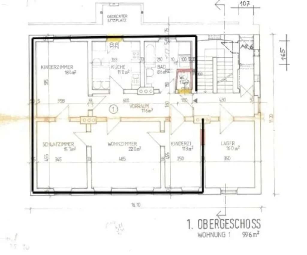 5-Zimmer-Wohnung kaufen in Graz-Umgebung – 116 m², € 232.000 – Bild 15 von 15