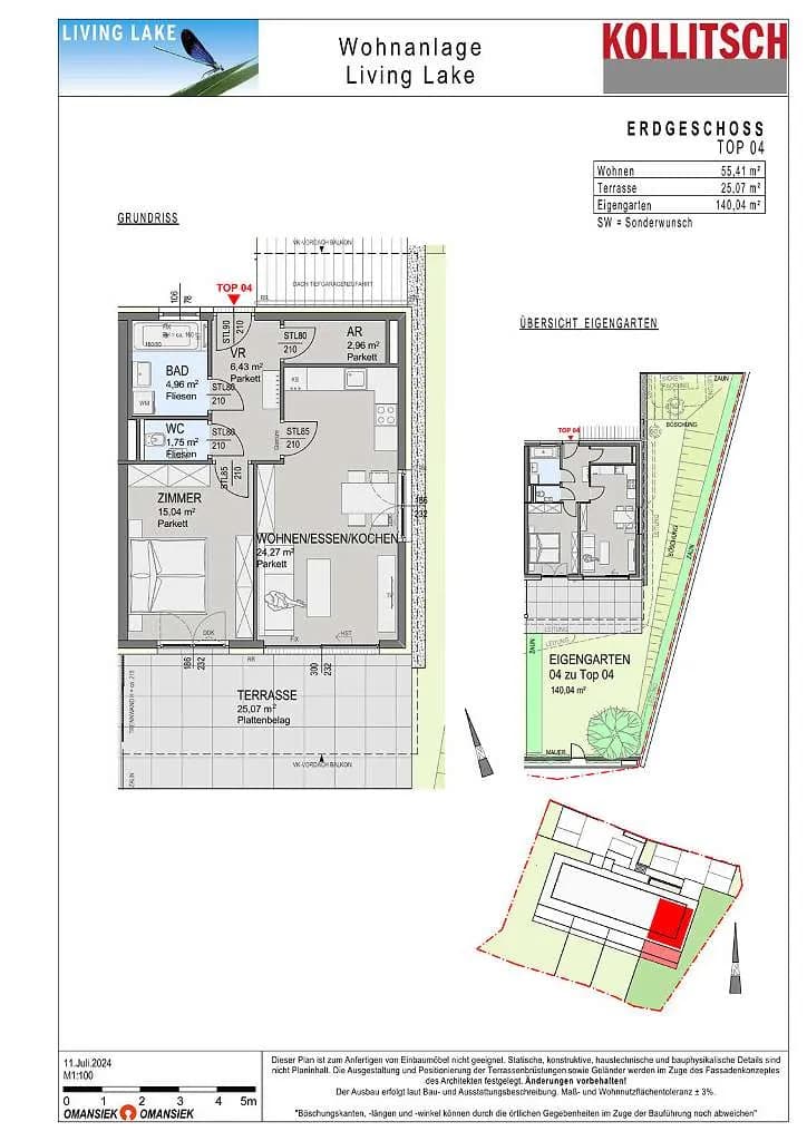 2-Zimmer-Wohnung kaufen in Klagenfurt Land – 55,41 m², € 547.700 – Bild 13 von 13