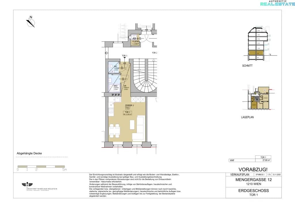 1-Zimmer-Wohnung kaufen in Wien – 27,9 m², € 139.000 – Bild 7 von 8