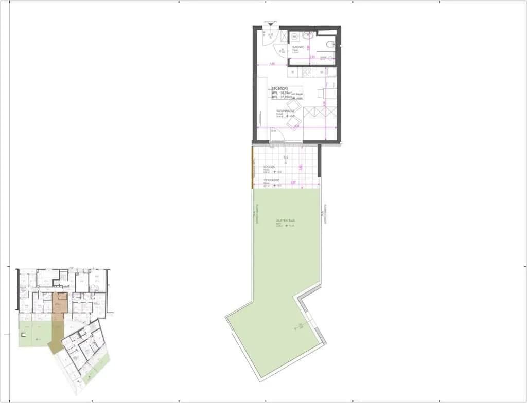 1-Zimmer-Wohnung kaufen in Wien – 36 m², € 239.900 – Bild 13 von 13