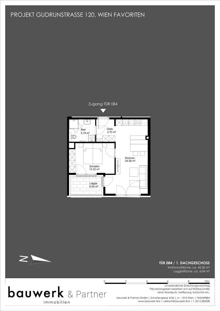 2-Zimmer-Wohnung kaufen in Wien – 45,3 m², € 300.700 – Bild 39 von 39