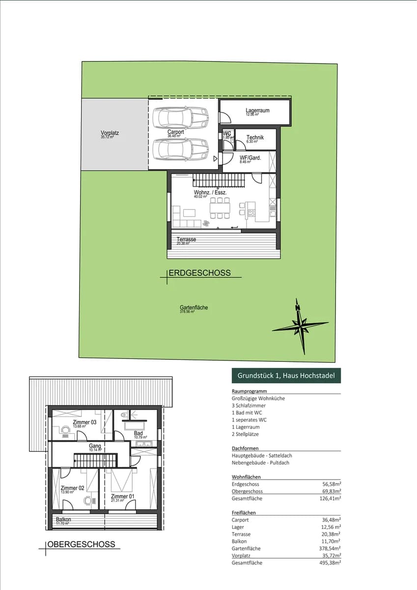 4-Zimmer-Haus kaufen in Spittal an der Drau – 126,41 m², € 652.001 – Bild 5 von 6