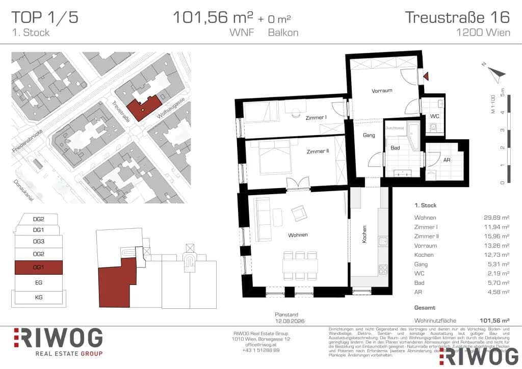 3-Zimmer-Wohnung kaufen in Wien – 102,16 m², € 695.000 – Bild 16 von 16
