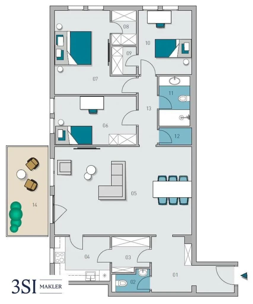 Immobilie kaufen in Wien – 111,81 m², € 750.000 – Bild 5 von 5