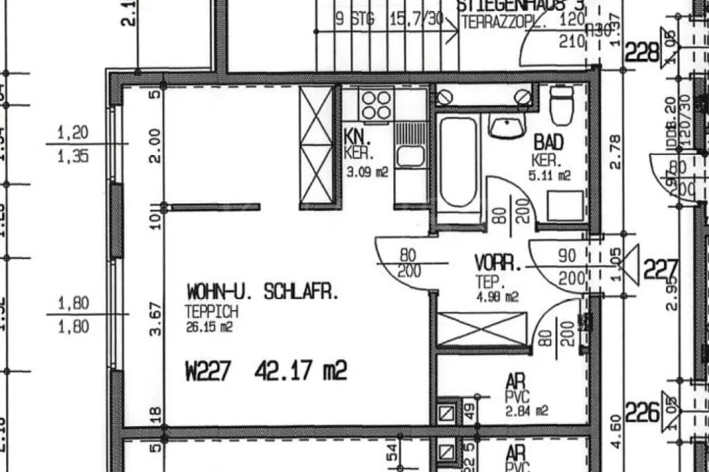 Immobilie kaufen in Wien – 42,17 m², € 185.000 – Bild 6 von 6