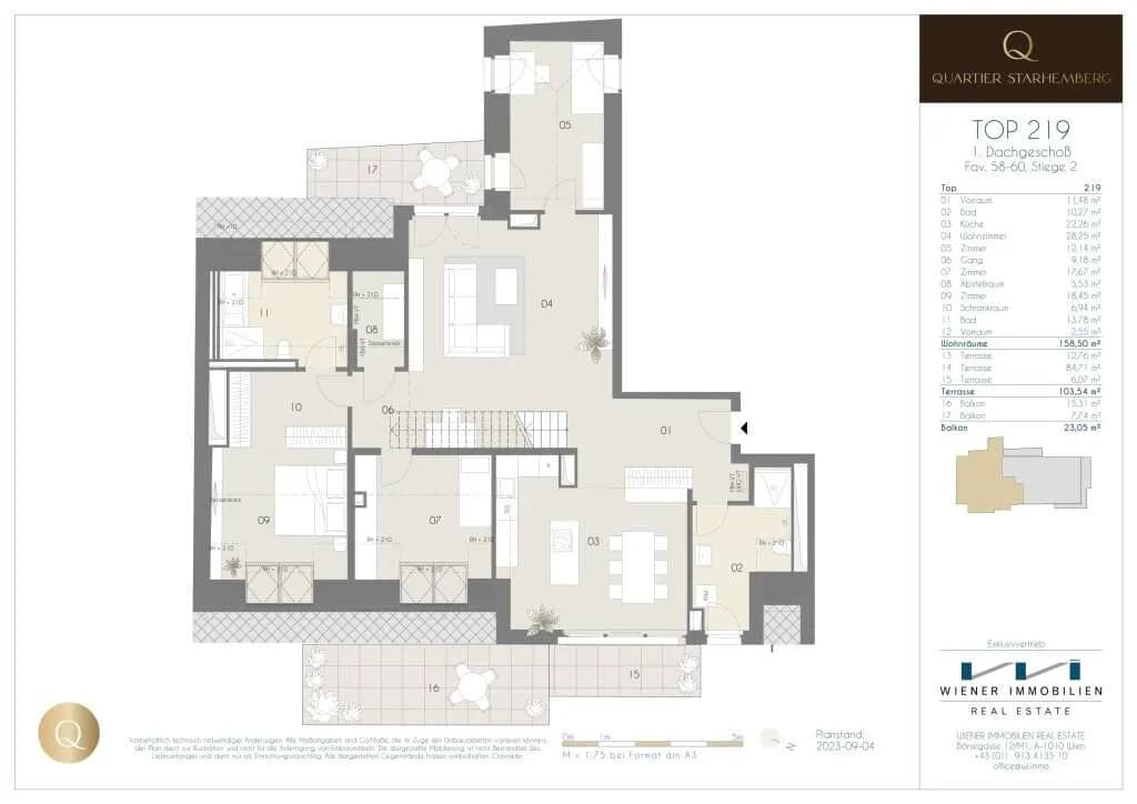 3-Zimmer-Wohnung kaufen in Wien – 158,47 m², € 2.680.000 – Bild 26 von 32