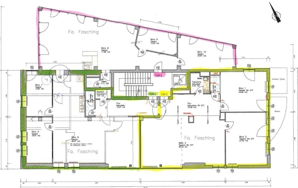Gewerbeimmobilie mieten in Salzburg Stadt – 121 m², € 1.958 – Bild 10 von 11