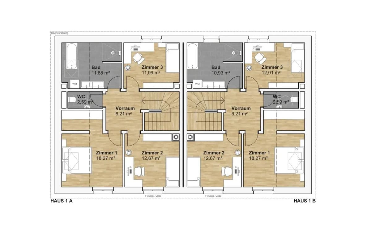5-Zimmer-Haus kaufen in Mödling – 132 m², € 555.000 – Bild 5 von 10