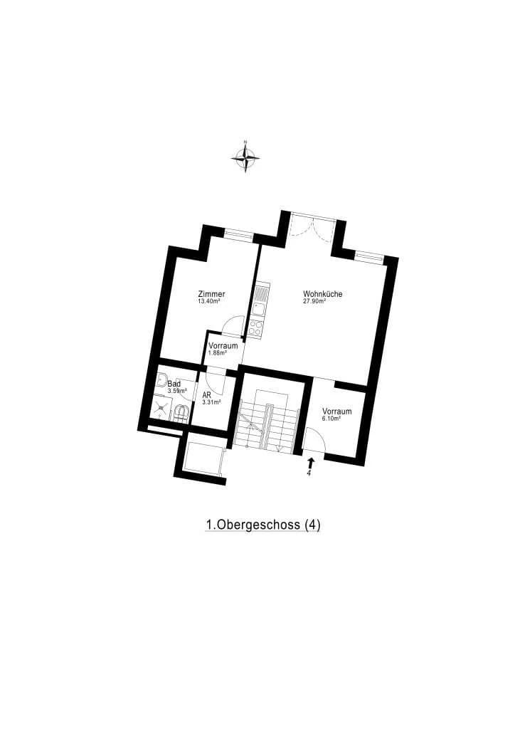 2-Zimmer-Wohnung kaufen in Wien – 56,17 m², € 285.000 – Bild 7 von 7