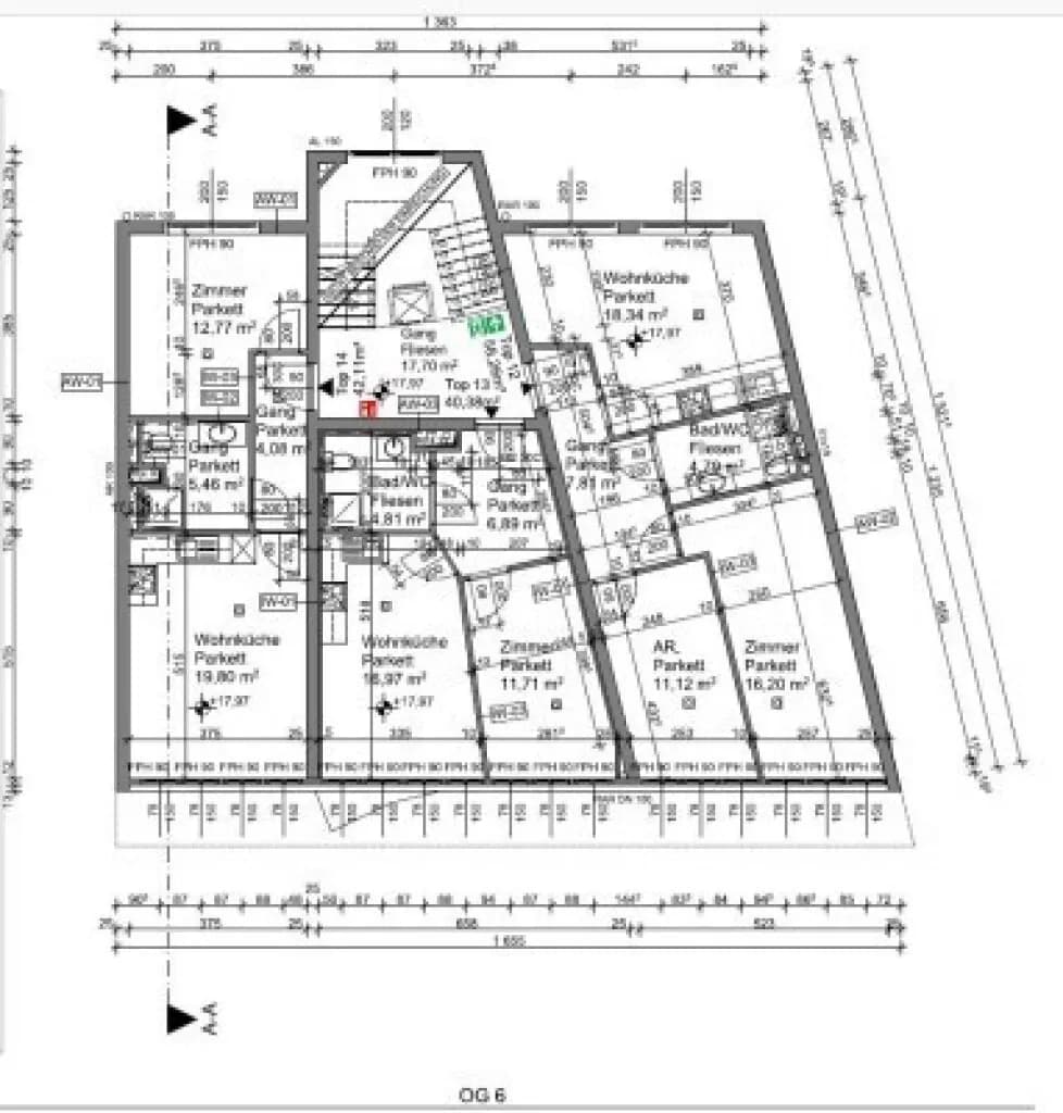 3-Zimmer-Wohnung mieten in Wien – 58 m², € 770 – Bild 6 von 8