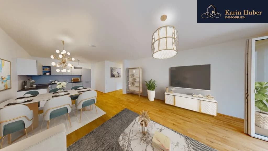 2-Zimmer-Wohnung mieten in Tulln – 55,51 m², € 1.079 – Bild 4 von 10