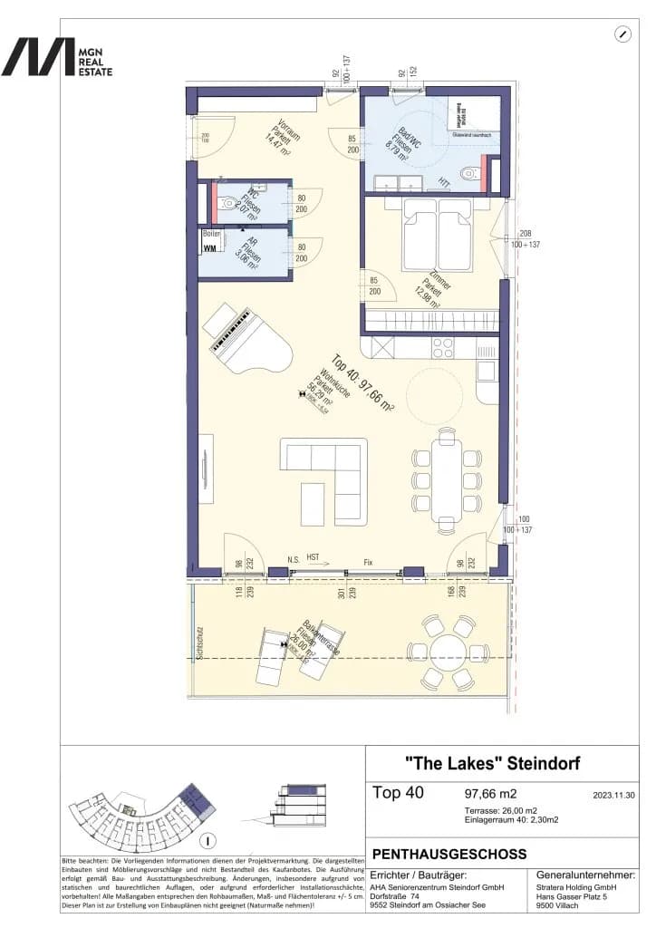 2-Zimmer-Wohnung kaufen in Feldkirchen – 96,59 m², € 675.000 – Bild 7 von 7