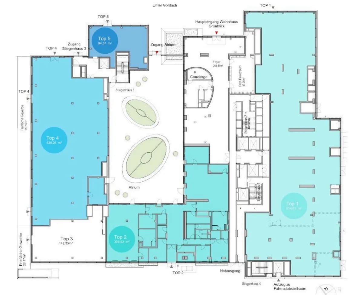 Gewerbeimmobilie kaufen in Wien – 539 m², € 2.480.000 – Bild 5 von 7