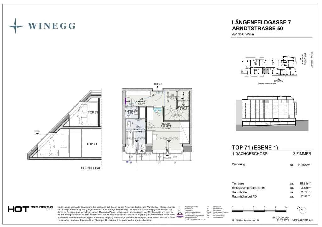 3-Zimmer-Wohnung kaufen in Wien – 110,55 m², € 849.000 – Bild 13 von 14