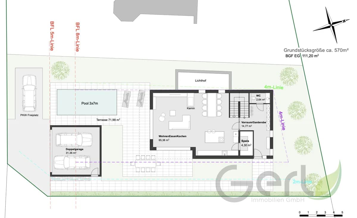 Grundstück kaufen in Salzburg-Umgebung – 570 m², € 648.000 – Bild 3 von 10