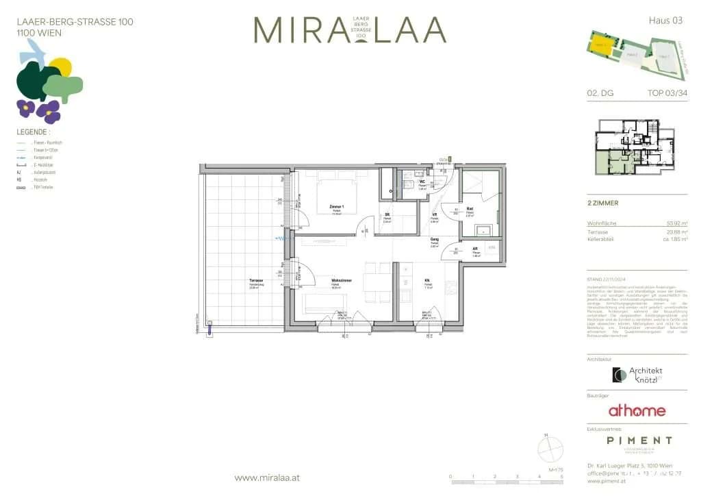 2-Zimmer-Wohnung kaufen in Wien – 53,92 m², € 399.000 – Bild 18 von 18