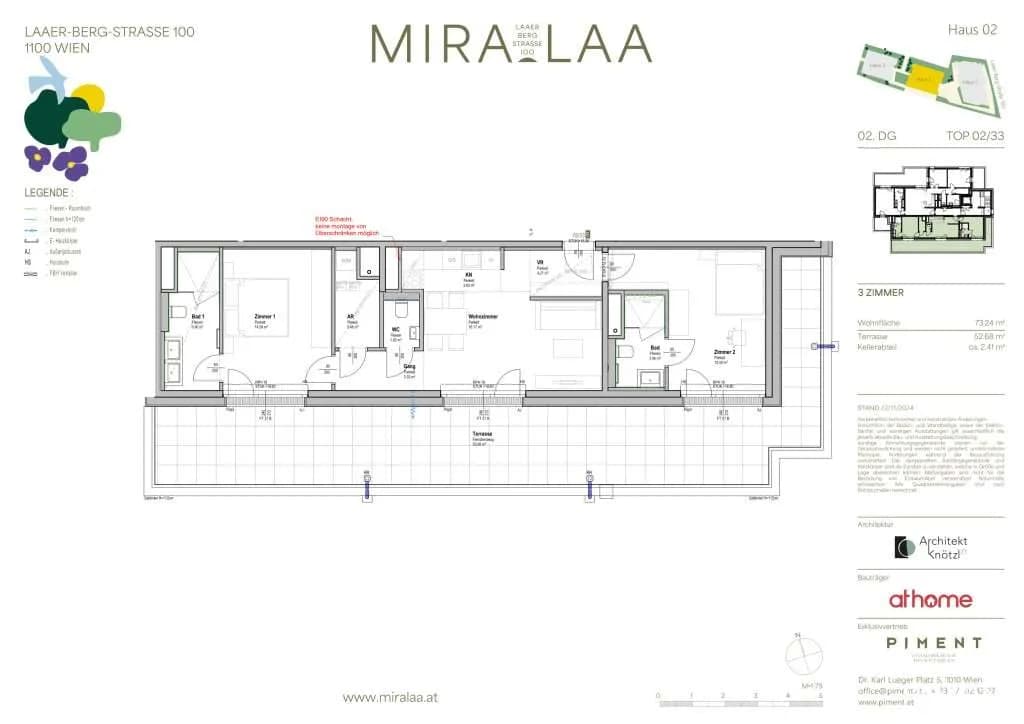 3-Zimmer-Wohnung kaufen in Wien – 73,24 m², € 549.000 – Bild 19 von 19