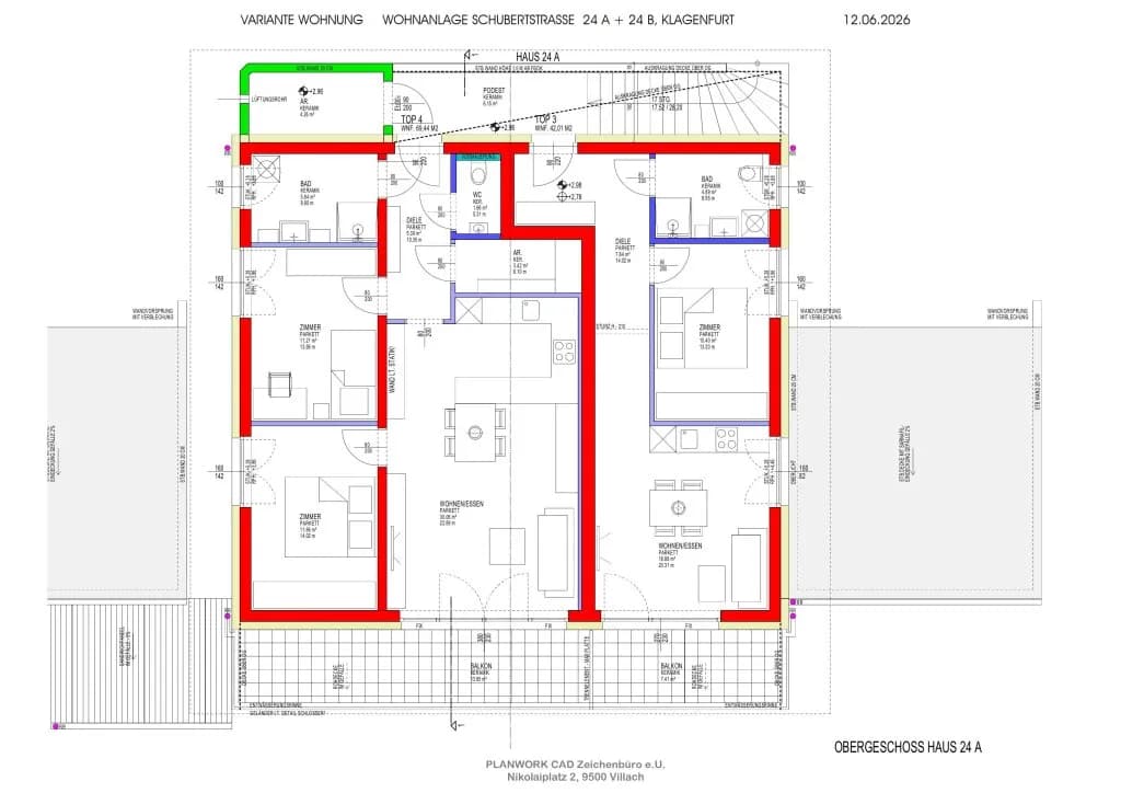 2-Zimmer-Wohnung kaufen in Klagenfurt – 40 m², € 232.000 – Bild 6 von 7