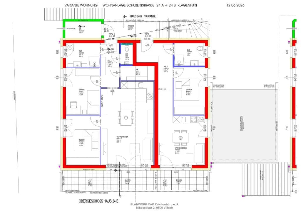 2-Zimmer-Wohnung kaufen in Klagenfurt – 40 m², € 232.000 – Bild 7 von 7