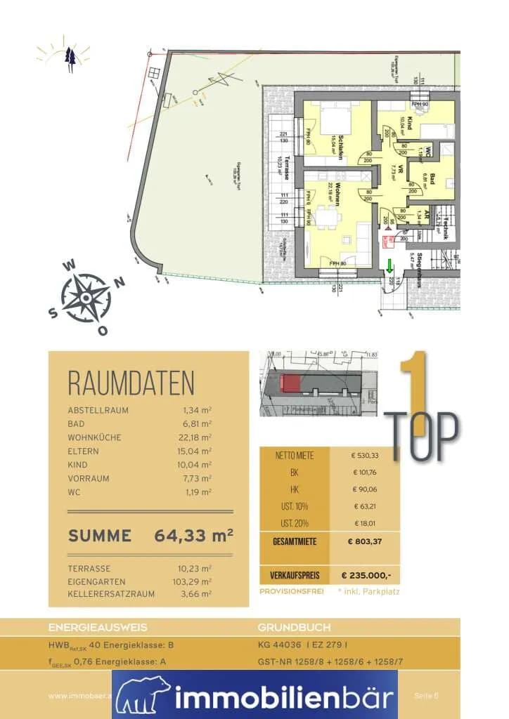 2-Zimmer-Wohnung kaufen in Grieskirchen – 50 m² – Bild 17 von 19