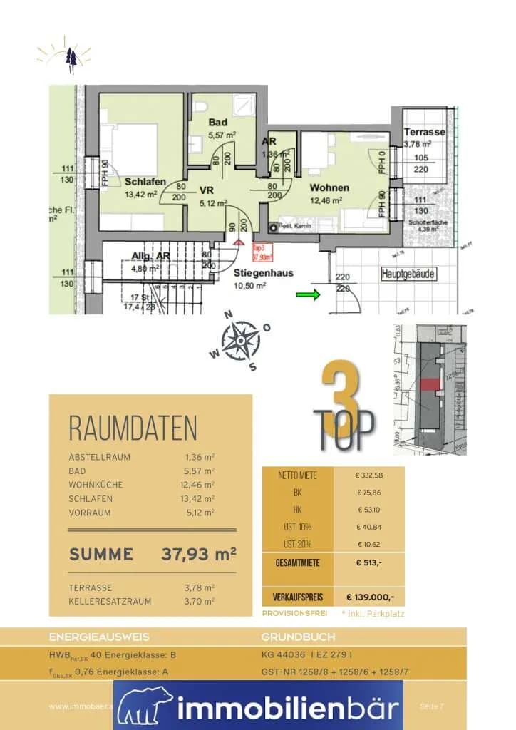 2-Zimmer-Wohnung kaufen in Grieskirchen – 50 m² – Bild 18 von 19