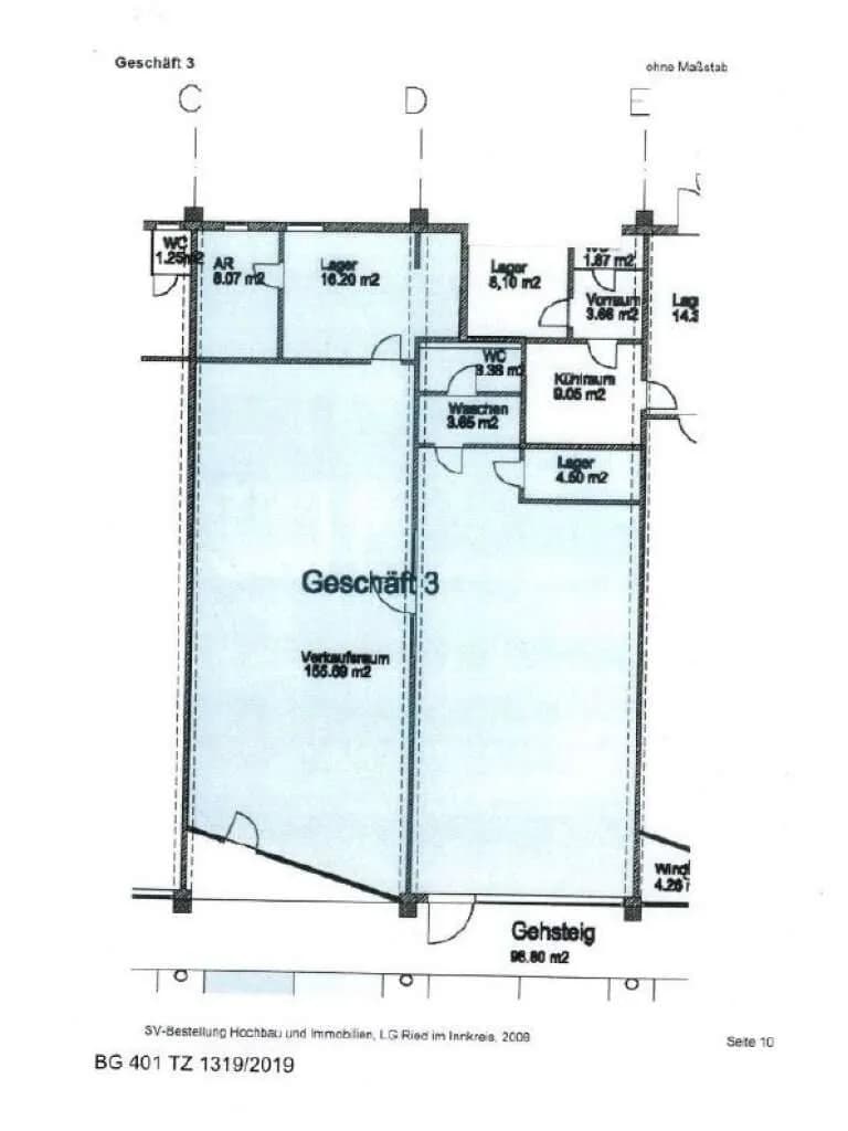 Gewerbeimmobilie mieten in Braunau am Inn – 191 m², € 2.500 – Bild 8 von 11