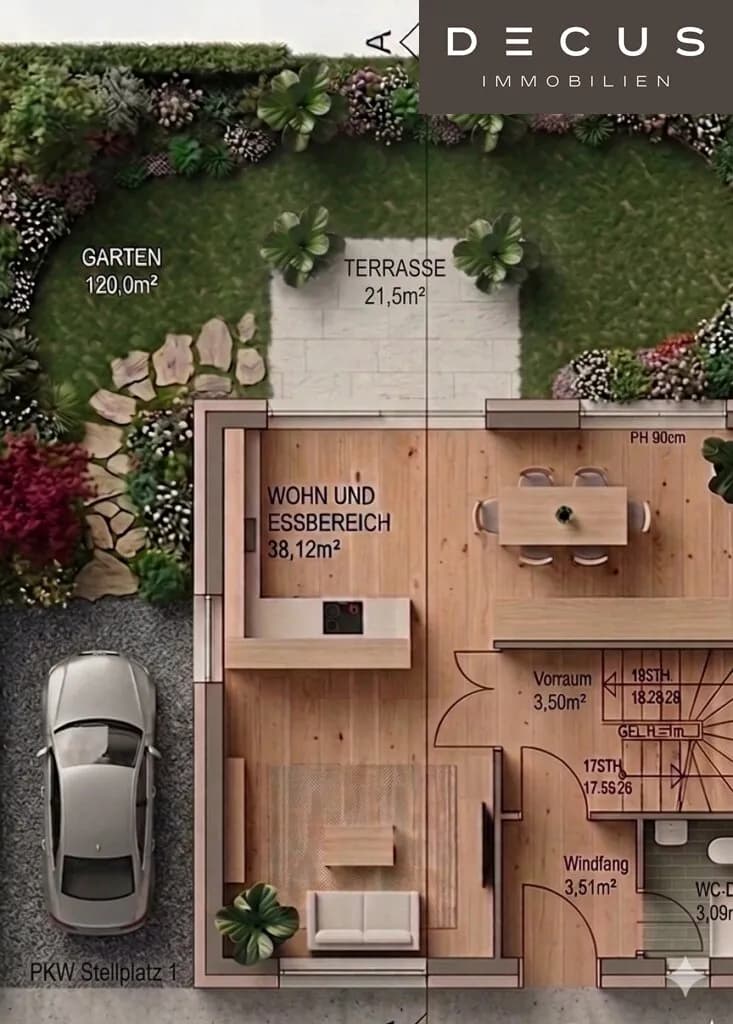 4-Zimmer-Haus kaufen in Gänserndorf – 96,25 m², € 525.000 – Bild 11 von 12