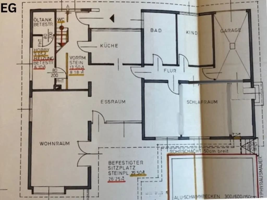 7-Zimmer-Haus kaufen in Wien – 140 m², € 779.000 – Bild 9 von 10