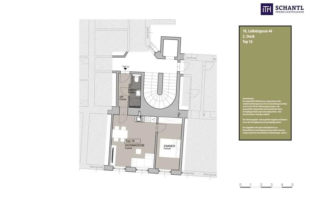 2-Zimmer-Wohnung kaufen in Wien – 39,89 m², € 205.000 – Bild 11 von 11