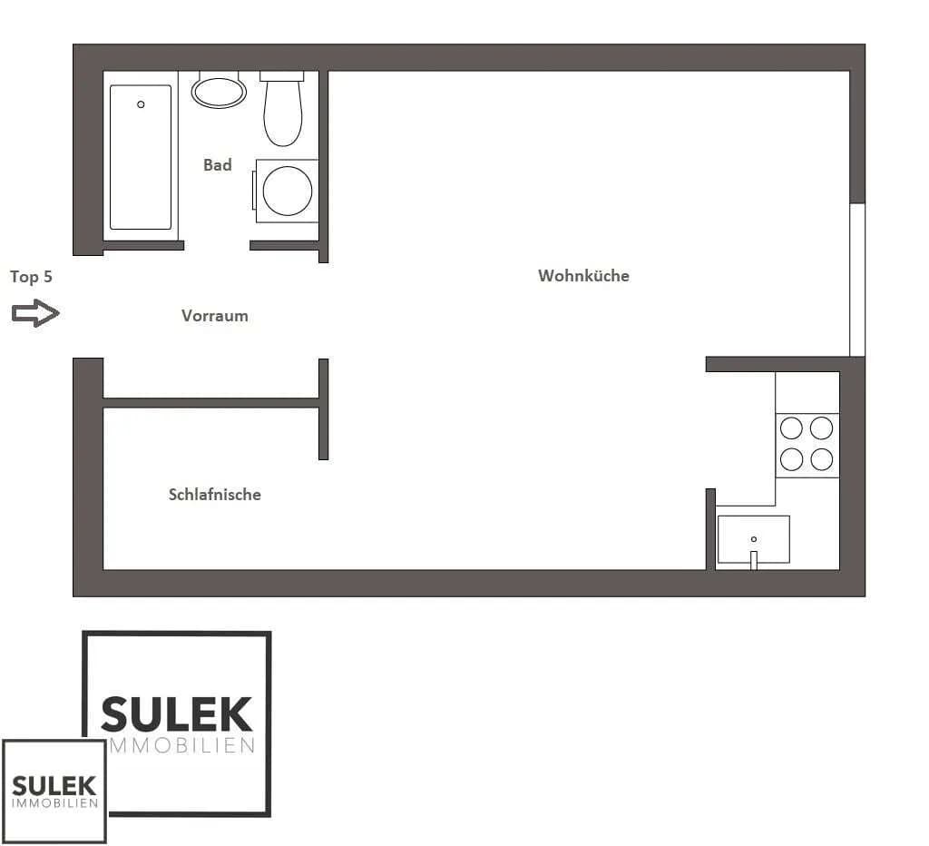 1-Zimmer-Wohnung kaufen in Wien – 33 m², € 184.500 – Bild 19 von 19