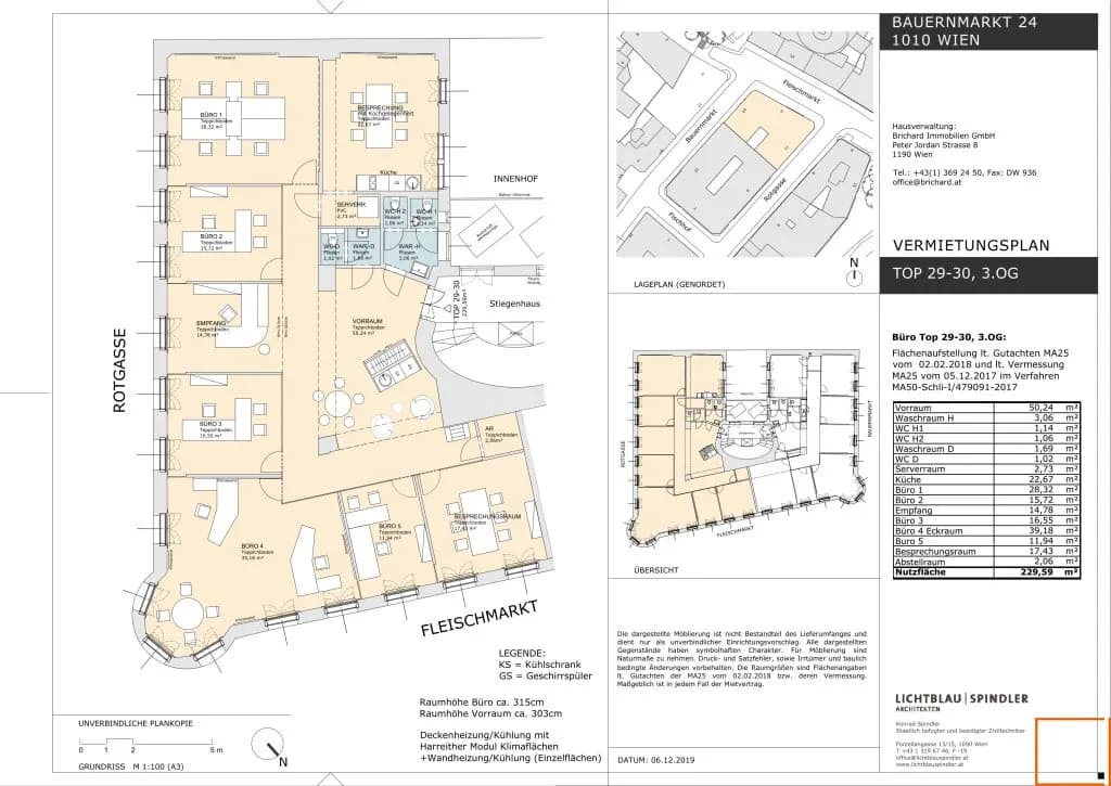 15-Zimmer-Gewerbeimmobilie mieten in Wien – 410 m², € 8.249 – Bild 20 von 21