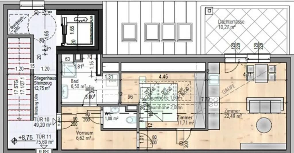 2-Zimmer-Wohnung kaufen in Wien – 49 m², € 327.000 – Bild 15 von 15